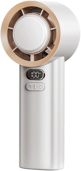 Portable Fan for Travel Mini: Pocket Small Handheld Hand Held Rechargeable Battery Operated USB Charger - Gifts for Women Teens - Summer to a Beach for a Cooling Vacation