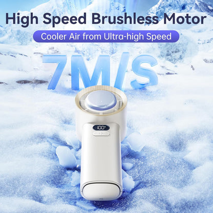Portable Fan for Travel Mini: Pocket Small Handheld Hand Held Rechargeable Battery Operated USB Charger - Gifts for Women Teens - Summer to a Beach for a Cooling Vacation