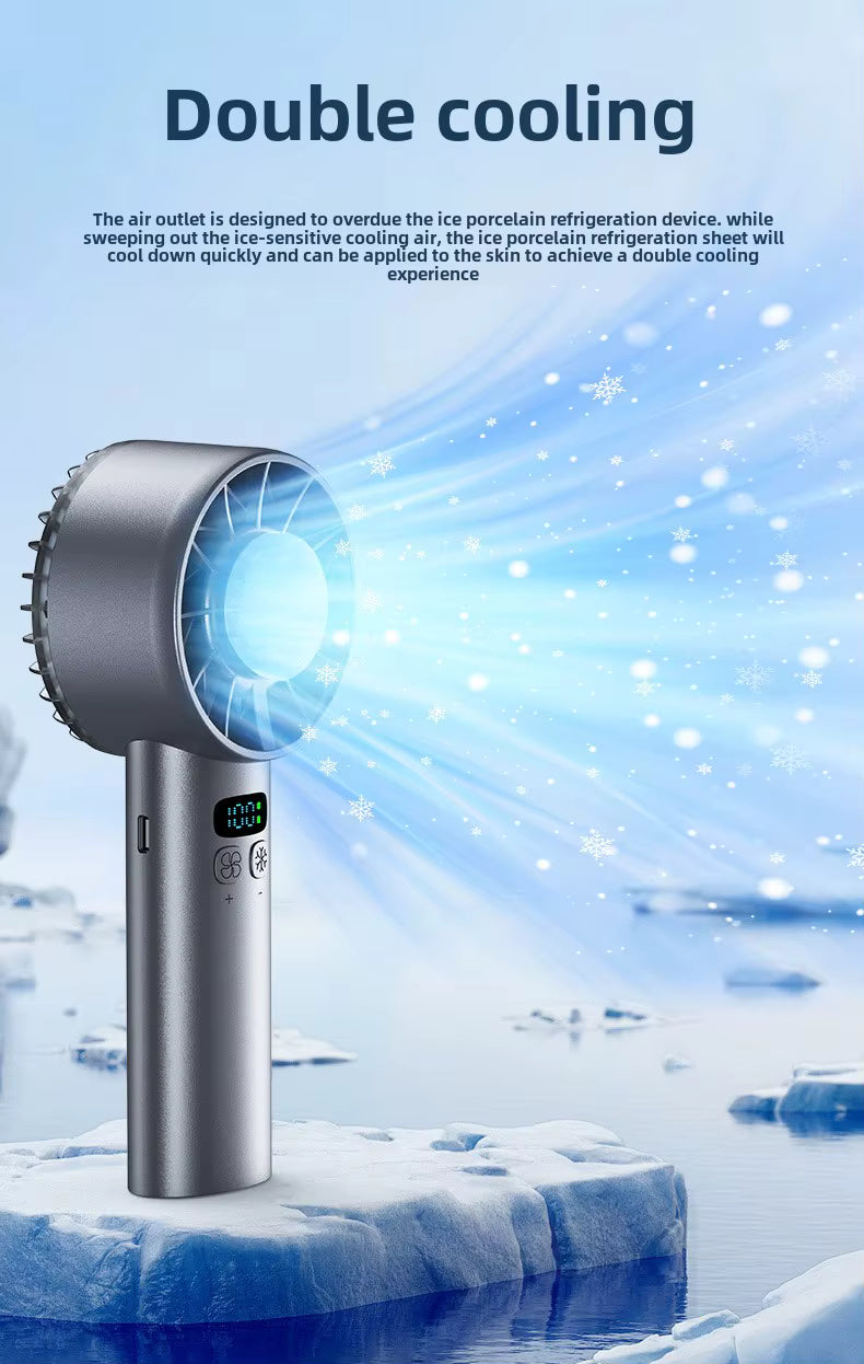 Cold Flash Portable Power Fan